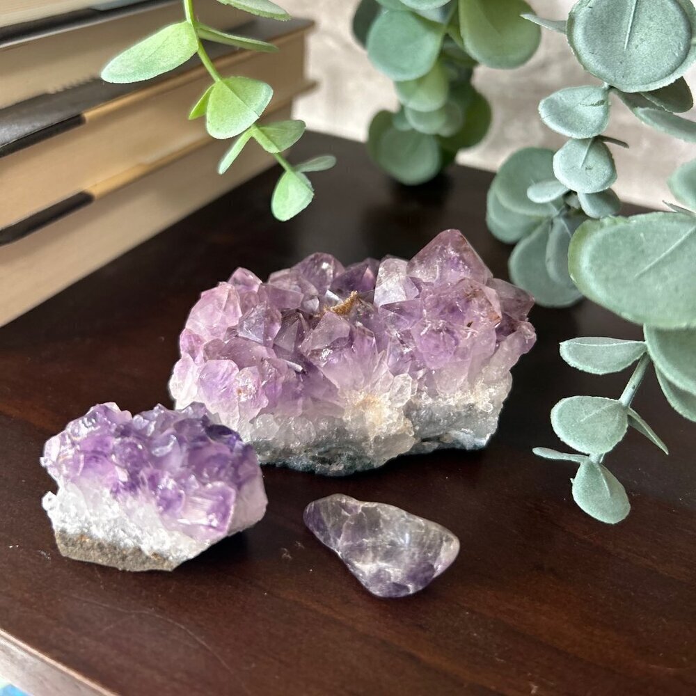 Amethyst trio